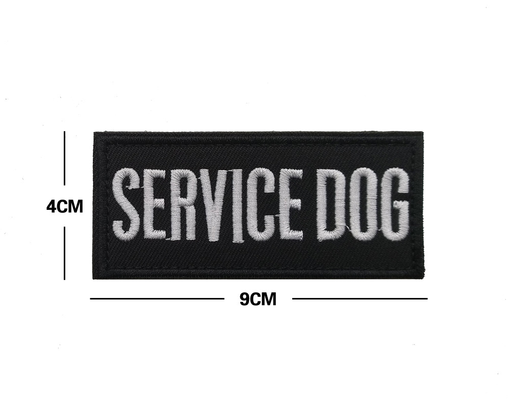 Pet Service Dog In Training SECURITY PATCH BADGES Therapy Dog PET DO NOT EMOTIONAL SUPPORT Patches for DOG PET Harness Vest