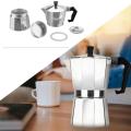 Mocha Coffee Maker Electric Pot 50/100/150/300/450/600ml Espresso Percolator Aluminum Home Office Mocha Pot Espresso Maker 1.0L