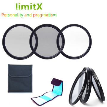 Accessories Bundle UV CPL ND4 Filter & Filter Case for Panasonic FZ330 FZ300 FZ200 FZ150 FZ100 FZ60 FZ62 FZ45 FZ40 FZ47 FZ48