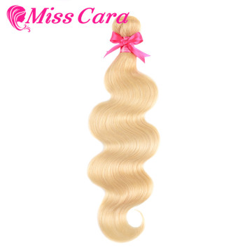 Miss Cara Mlaysian Body Wave Hair 613 Honey Blonde Bundles 1/3/4 Bundles Remy Hair Weaving Human Hair Bundles 10-26 Inches 613#