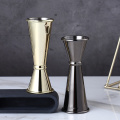 Stainless Steel Double Shaker Measure Cup 30ml/60ml Bar Wine Jigger Liquo Measuring Tool Kitchen Drink Cups Gadgets Bar Tools