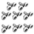 8 x Replacements Shower Door ROLLERS /Runners /Wheels 23mm/25 Wheel Diameter