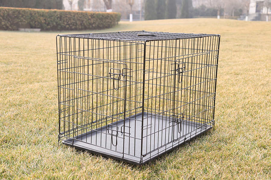 folding pet dog cage folding pet dog cage