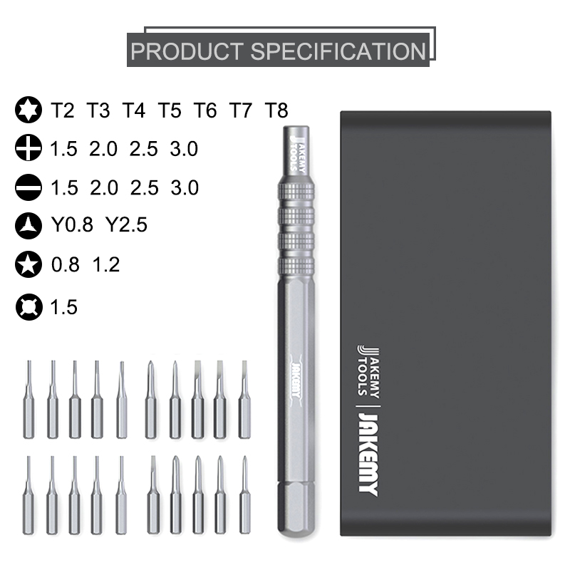 KINDLOV Screwdriver Set Precision Screw Driver Bits Magnetic Torx Phillips Hex Bit Kit Multitools Repair Phone Laptop Hand Tools