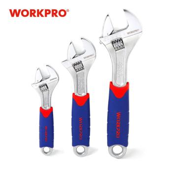 WORKPRO 3PC Chrome Vanadium Flexible Wrench Set 6