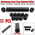 Automotive Aluminum Fuel Trap Solvent Filter for Napa 4003 WIX 24003 6061-T6 Auto Part Car Accessories