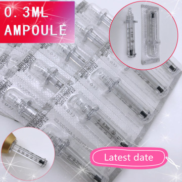 10/50/100PCS Disposable Needle 0.3ml Syringe Ampoule Head for Hyaluronic Pen Atomizer Gun Noninvasive Anti Wrinkle Lip Filler