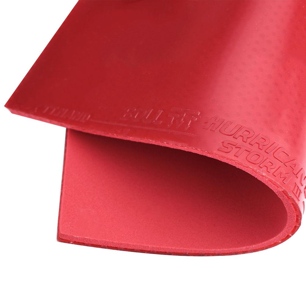 Fashion Red Black Rubber Sport Gym Table Tennis Pad Sleeve Ping Pong Racket Outdoor Professional Table Tennis Rubber Training