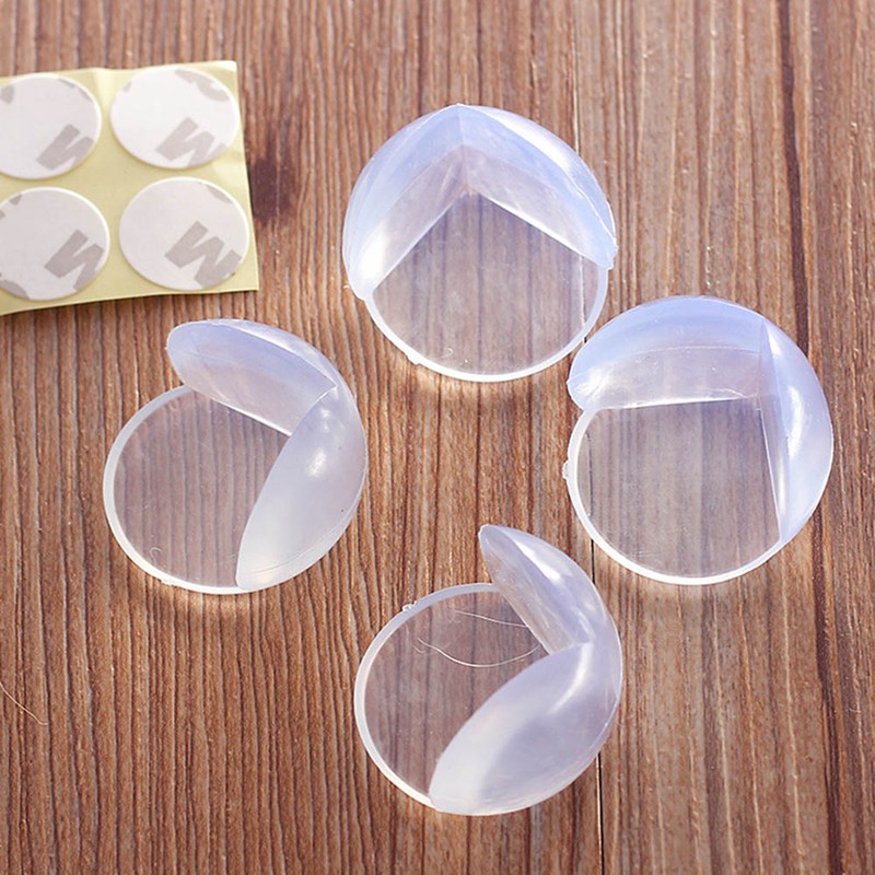 8Pcs/Lot Kids Transparent Thick Anti-Collision Table Angle Protection Cover Baby Safety Table Corner Protector Edge Corner Guard