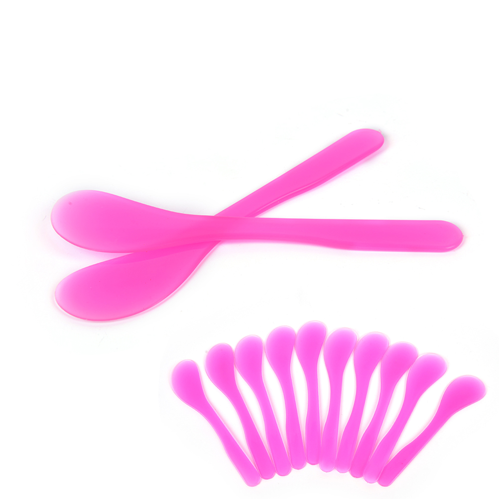 10 Pcs/lot 13cm DIY Face Mask Spoon Facial Mask Stick Cosmetic Spatula Scoop Mud Mixing Tools Beauty Makeup Sticks