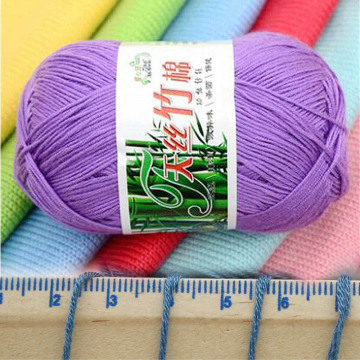 50g Bamboo Cotton Yarn Craft Knitting 6PLY soft Wool Cotton Knitting Knitted 62 colors 180 Metres babycare Supersoft Wholesale