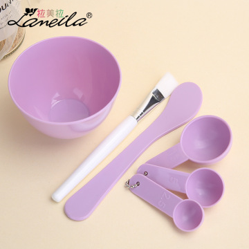 1/6pcs Makeup Beauty DIY Facial Mask Bowl Cosmetic Makeup Brush Mixing Brush Spoon Stick Tool Set Home Beauty Makeup Tool