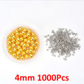 4mm 1000pc Gold