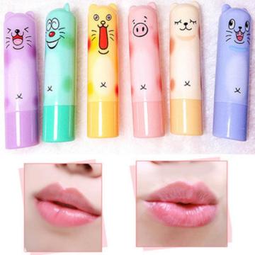 1PCS Cute Little Bear Moisturizing Lip Balm Lasting Anti-aging Lipstick Moisturizing Lipstick Lip Skin Care Products TXTB1