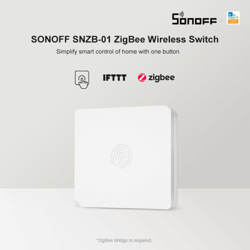 SONOFF SNZB ZigBee Wireless Switch Sensor Detector ZigBee EWelink Remote Controller Automation Modules Work With SONOFF ZBBridge