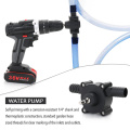 Portable Electric Drill Pump Self Priming Transfer Pumps Oil Fluid Water Pump Cordless electric screwdrive