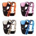 Newborn Baby Carrier Breathable Front Facing Carrier 4 in 1 Comfortable Infant Sling Backpack Pouch Wrap Baby Kangaroo Hipseat