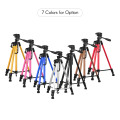 Andoer Aluminum Alloy + ABS Tripod Stand Height 135cm/53in with Carry Bag Phone Holder for Canon Sony Nikon DSLR Camera Stand