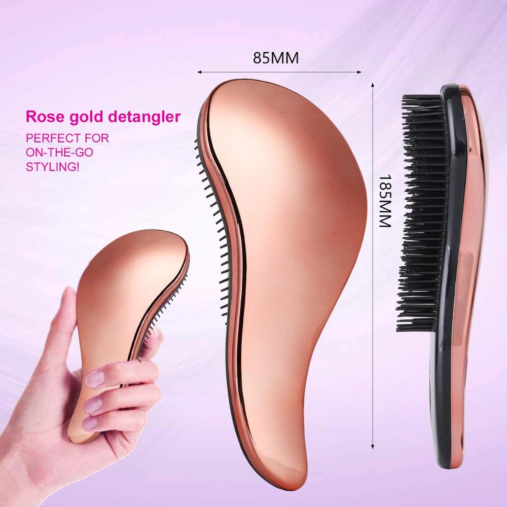 YBLNTEK Detangling Hair Brush Scalp Massage Hair Comb Hairbrush for Curly/Wavy/Curly/Coily/Wet/Dry/Oil/Thick Hair Women Man