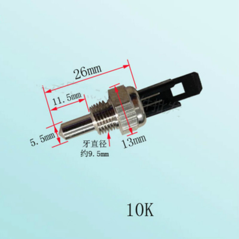 Gas heating boiler gas water heater spare parts NTC 10K temperature sensor boiler for water heating