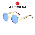 9 Gold Mirror Blue