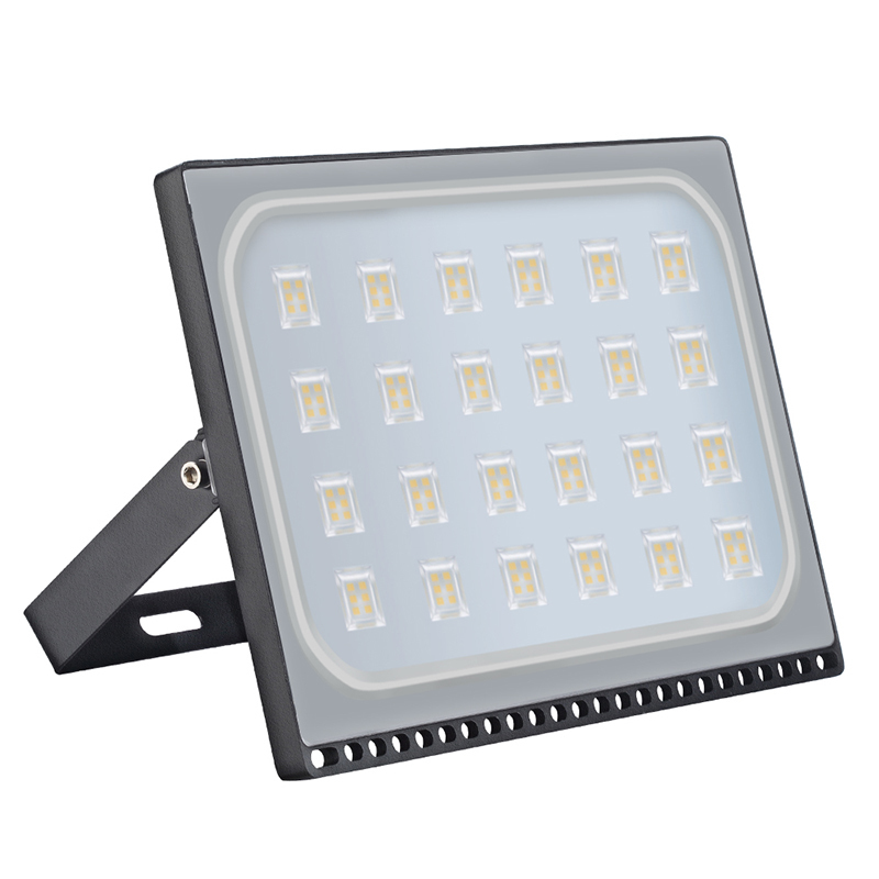 4PCS Ultrathin LED Flood Light 150W 200W 300W 500W IP65 110V/220V LED Spotlight Refletor Outdoor Lighting Wall Lamp Floodlight