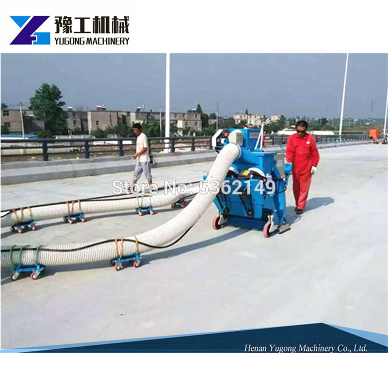 Concrete Shot Blasting Machine Improves Road Surface Roughness And Removes Old Coatings On Road Surface Marking Lines