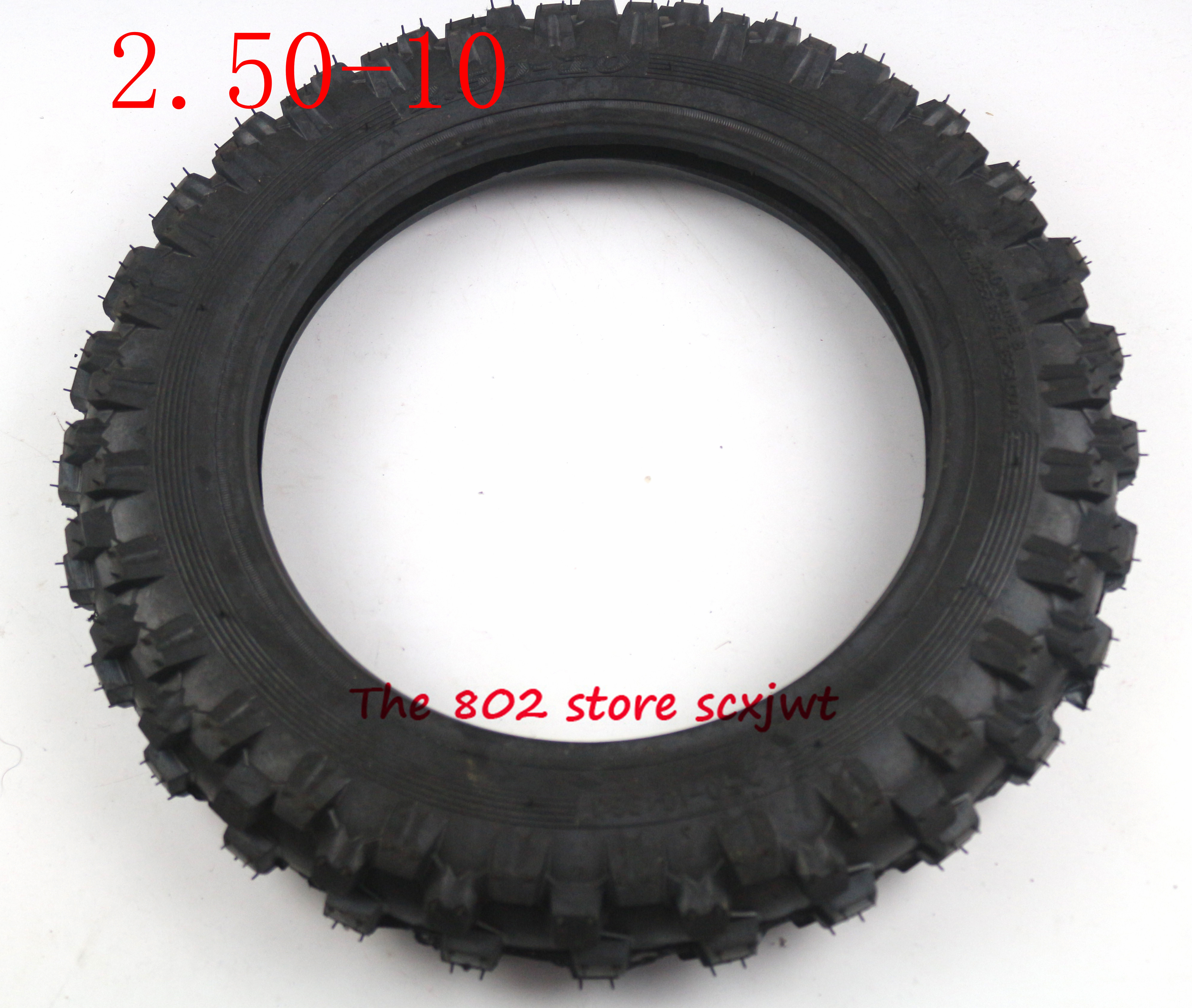 High Quality Rubber Motorcycle Tyre 2.50-10 Inner Tube Outer Trye,front and Rear Wheel ,wheel Hub