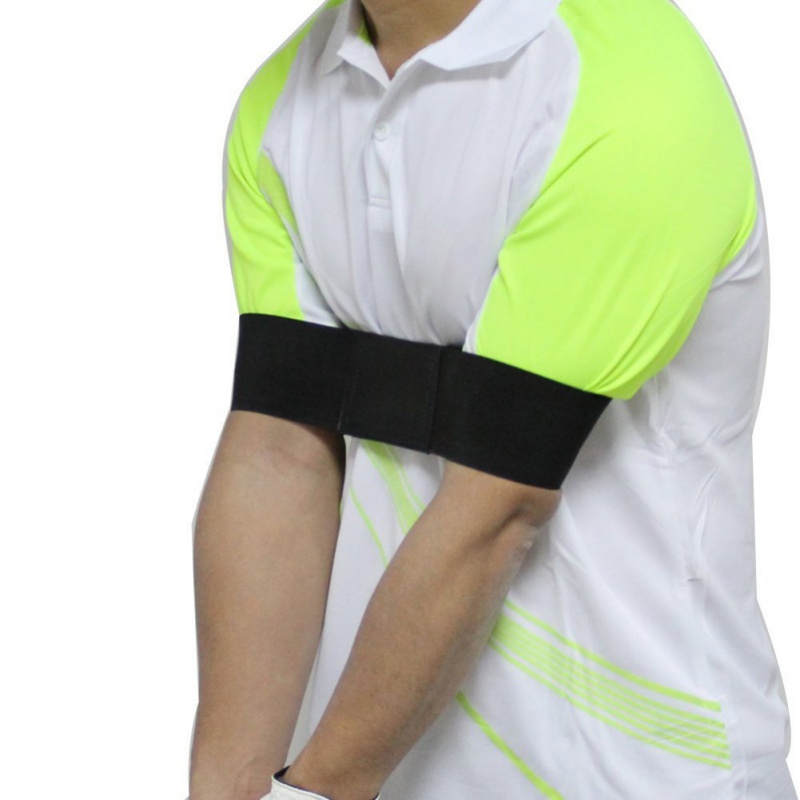 Golf Practice Accessories Arm Belts Golf Arm Posture Motion Correction Belt Golf Training Aids Black Posture Adjustment Belt