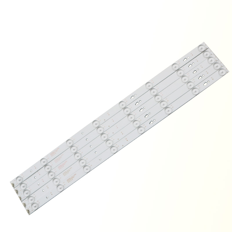 New Universal LED Lamp 8 Lamp 55.3Cm High brightness LCD TV backlight Bar Aluminum plate