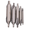 5pcs A-Type Double Ended HSS Center Drill Set Combined Spotting Countersink Bit Mill Lathe