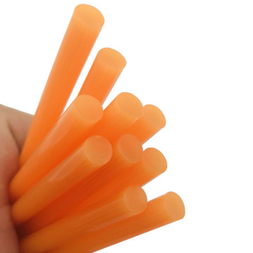 10 Pcs Orange Color 7MM Hot Melt Glue Sticks For Electric Glue Gun Car Audio Craft Repair Sticks Adhesive Sealing Wax Stick