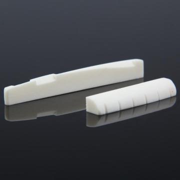 Buffalo Bone Guitar Bridge Nut Saddle for 6 String Classical Guitar White Musical Stringed Instrument Guitar Parts Accessories