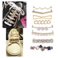 1PC Shoelaces Clips Decorations Charms Faux Pearl Rhinestone Shoes Accessories Gifts