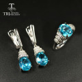 topaz jewelry set