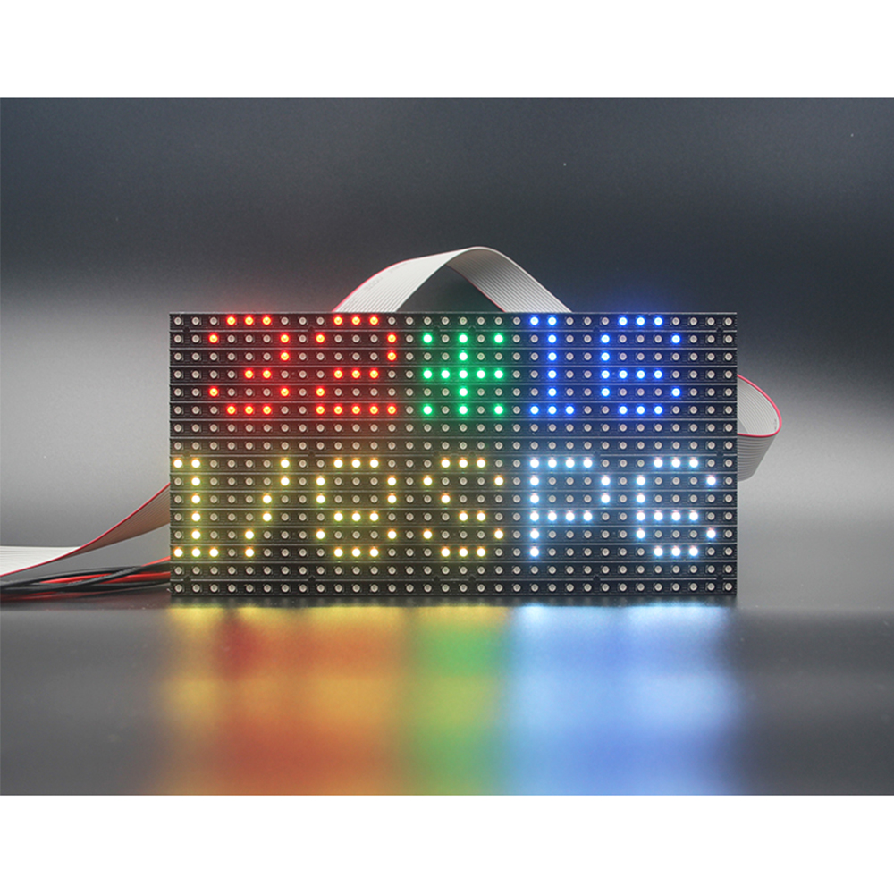 Free Shipping Indoor P6 LED Screen Panel Module 192*96mm 32*16Pixels 1/8 Scan SMD3528 RGB Full Color LED Display Module