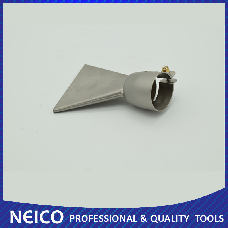 80mm Wide Slot Flat Weld Nozzle, Push- Fit Plastic Heat Gun Of Hot Air Tools For Bitumen Membrane Welding