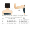 Double Shoulder Support Sports Back Shoulder Brace Protector Strap Breathable Shoulder Pad Wrap Belt Band for Pain Relief Gym