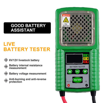 HP-226A Automotive Battery Tester Charge System Test Battery Work Load,Internal Resistance for Battery Volt, Storage Capacity