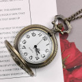 Top Brand Vintage The Punisher Skull Pocket Watch Chain Watch Antique Quartz Pocket Watch Fob Watches Best Gift TD2022