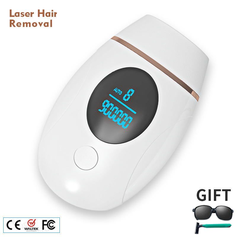 IPL Permanent Epilator Electric LED Display Laser Hair Removal Painless 900000 Flash Facial Light Epilator Women