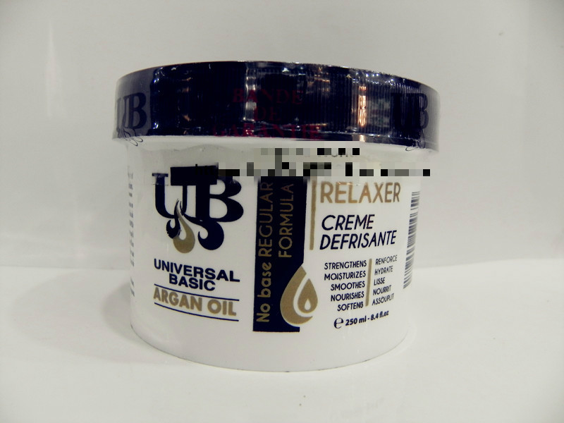 UB universal basic argan oil hair relaxer 250ml
