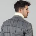 SIMWOOD 2020 spring winter new casual blazers men fashion plaid suits jacket wool blend Checked coats plus size outwear SI980660