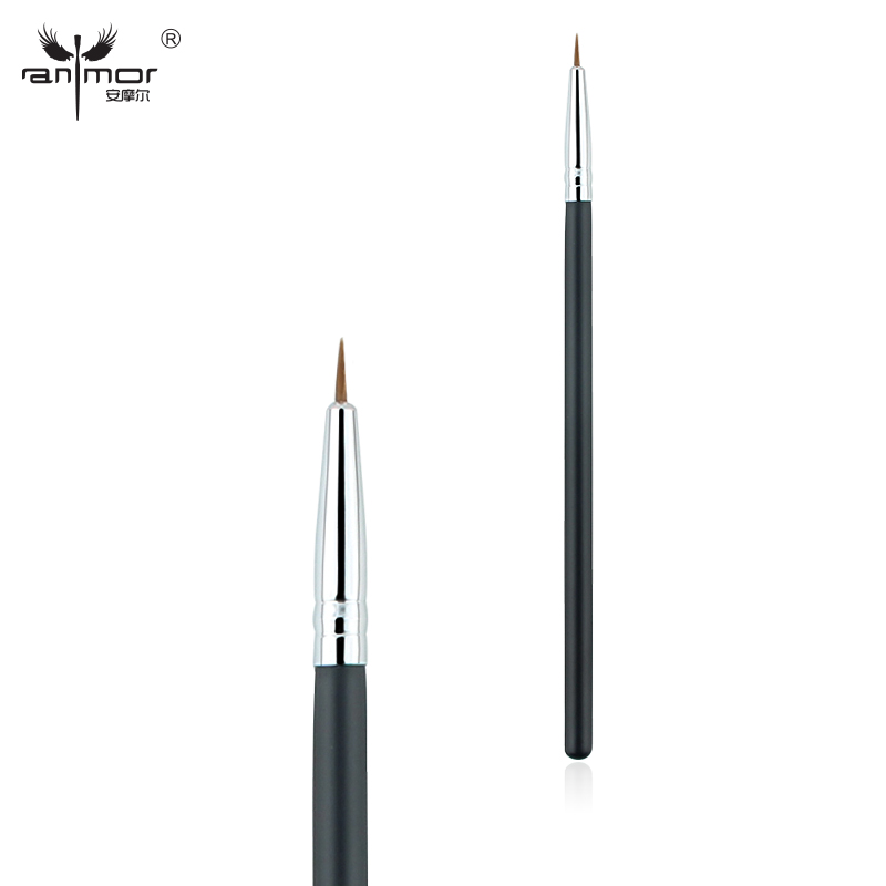 Anmor Single Synthetic Hair Eyeliner Brush Precise Eye Makeup Brushes for Daily or Professional Eye Make Up Winged Liner