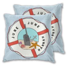 Pillow Case Cushion Cover June June Hannah Decorative Pillow Home Decor Sofa Throw Pillows