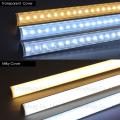 4pcs LED Bar Light DC12V 30cm 50cm V shape Triangle aluminum LED Rigid Strip LED Fluorescent For Kitchen Under Cabinet