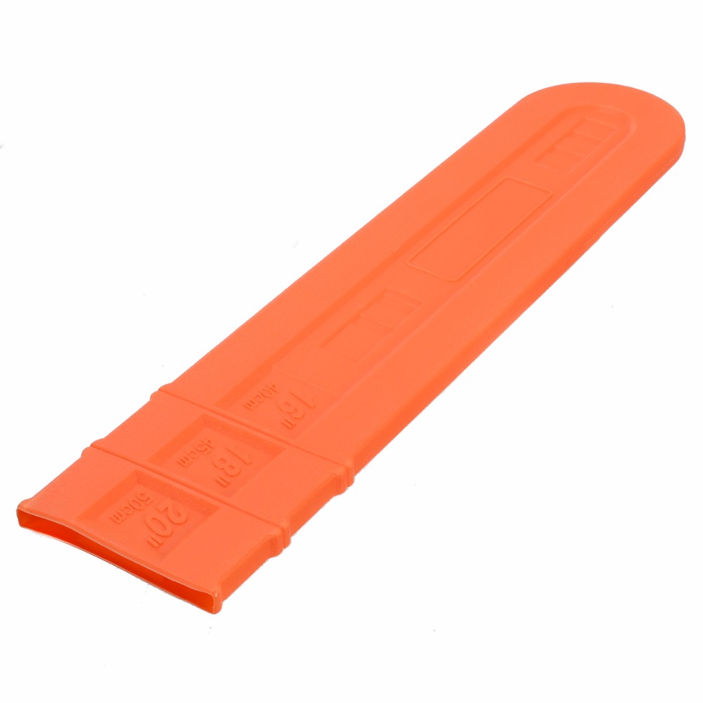 1pcs 16'' 18'' 20'' Chainsaw Bar Cover Scabbard Universal Guide Plate Chain Saw accessory Orange