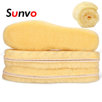 Sunvo Unisex Thermal Insoles for Shoes Winter Snow Boots Pad Imitation Wool Keep Warm Heated Insoles Feet Care Insert Cushion