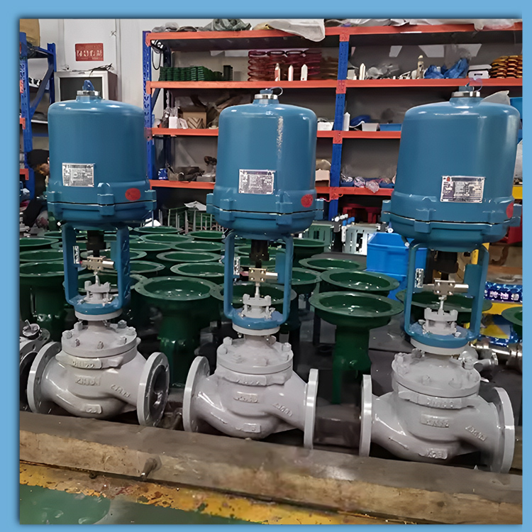 Electric Fluorine Lined Regulating Valve