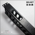 BELNET 19-inch Cabinet 1U Network Rack Cable Management 12 Stalls Plastic Frame Line Organizers Panduit Type For Patch Panel AMP